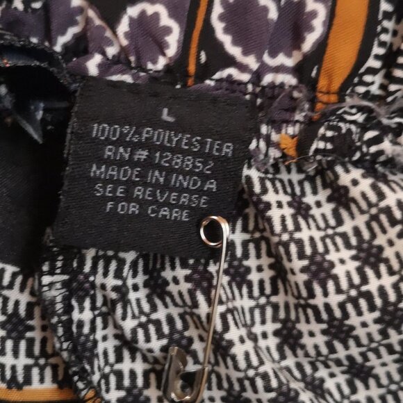 Apollo Ladies Elastic Waist Lightweight Palazzo Pants - Picture 4 of 5